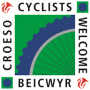 cyclist welcome